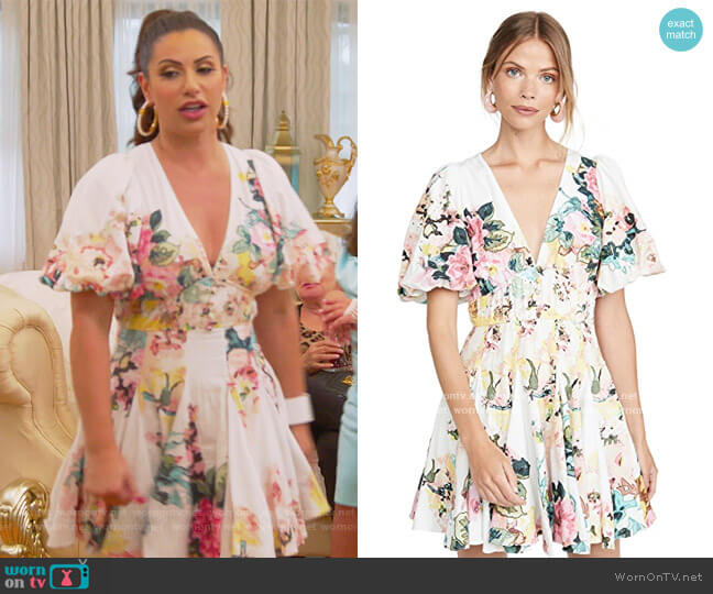 Hemant and Nandita Short Dress worn by Jennifer Aydin on The Real Housewives of New Jersey