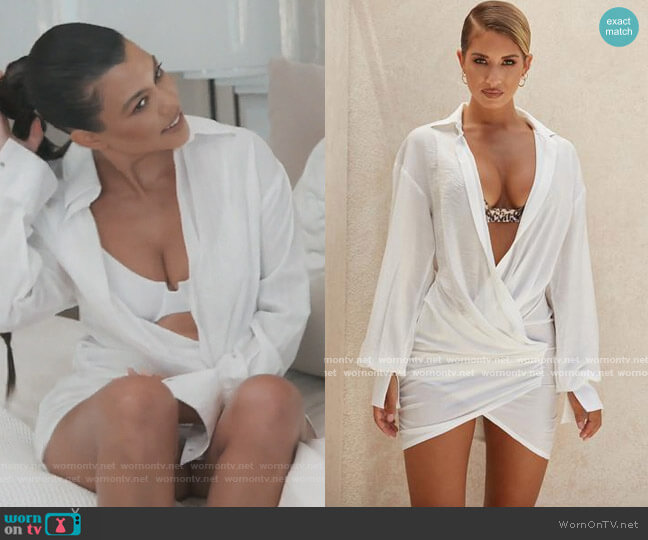 House of CB Carys Dress worn by Kourtney Kardashian on Keeping Up with the Kardashians