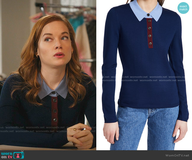 Jason Wu Polo Sweater Top worn by Zoey Clarke (Jane Levy) on Zoeys Extraordinary Playlist