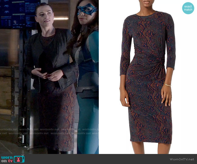 Joie Meika Dress worn by Lena Luthor (Katie McGrath) on Supergirl