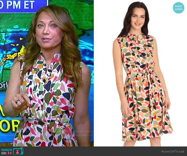 Maggy London Mia Dress worn by Ginger Zee on Good Morning America
