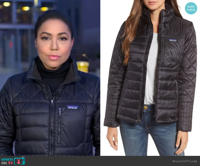 Patagonia Radalie Water Repellent Thermogreen-Insulated Jacket worn by Stephanie Ramos on Good Morning America