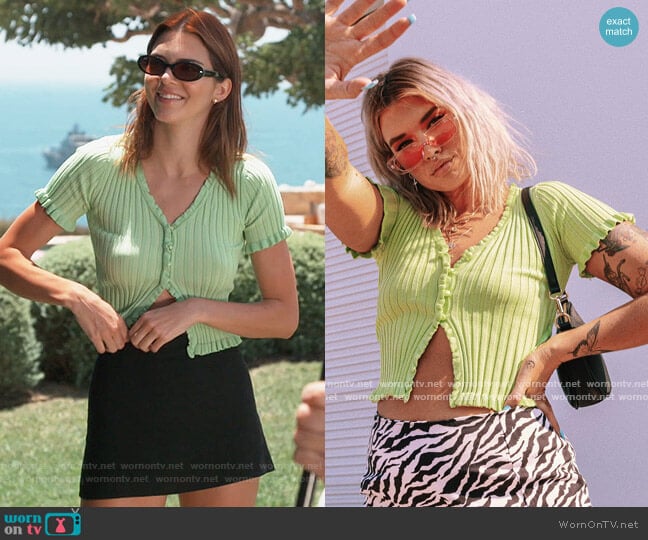 Princess Polly Zahira Top worn by Kendall Jenner on Keeping Up with the Kardashians
