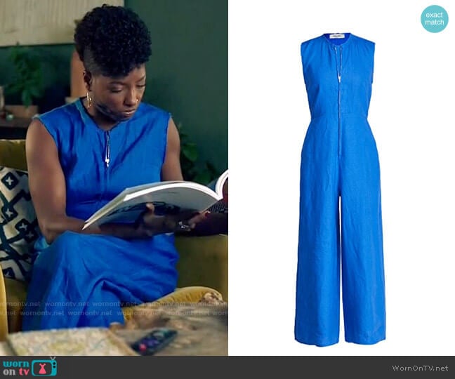 Rachel Comey Malden Jumpsuit worn by Nova Bordelon (Rutina Wesley) on Queen Sugar