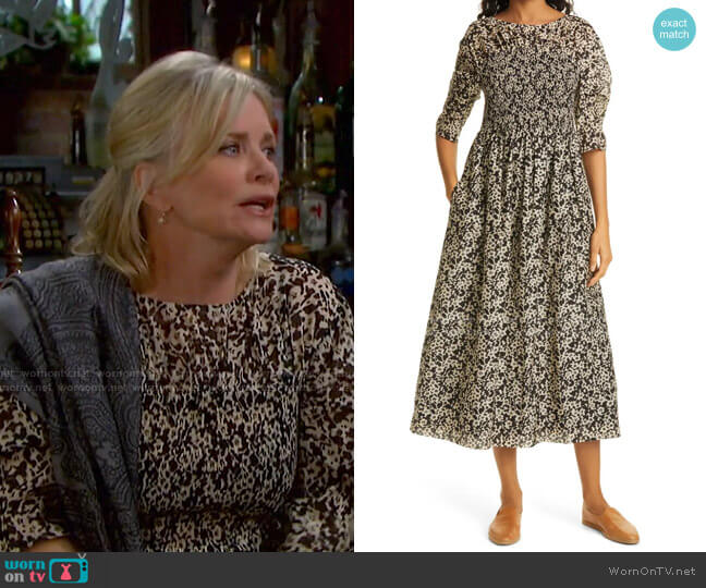 Rebecca Taylor Osaka Dress worn by Kayla Brady (Mary Beth Evans) on Days of our Lives