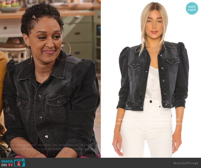Retrofete Ada Jacket worn by Cocoa McKellan (Tia Mowry-Hardrict) on Family Reunion