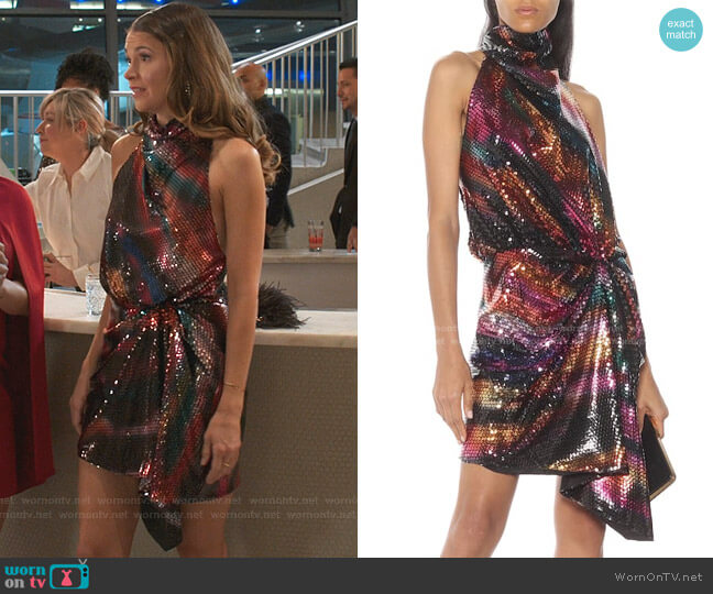 The Attico Kaya Dress worn by Liza Miller (Sutton Foster) on Younger