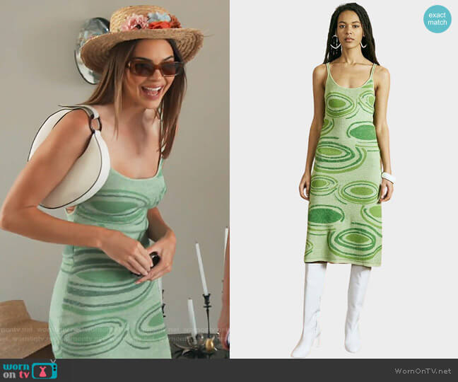 The Lobby Hockney Dress worn by Kendall Jenner on Keeping Up with the Kardashians