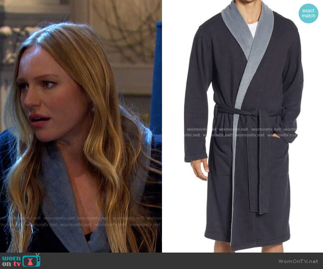Ugg Robinson Robe worn by Abigail Deveraux (Marci Miller) on Days of our Lives