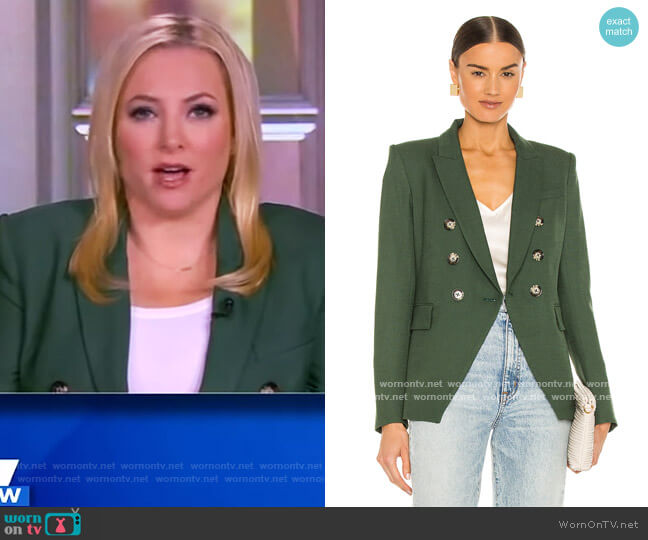 Veronica Beard Miller Double Breasted Blazer worn by Meghan McCain on The View
