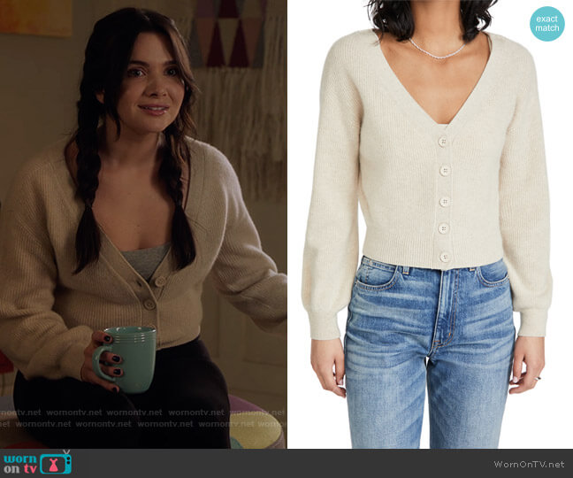 Alice + Olivia Dee Cardigan worn by Jane Sloan (Katie Stevens) on The Bold Type