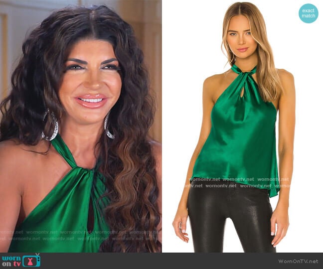Amanda Uprichard Wanda Top worn by Teresa Giudice on The Real Housewives of New Jersey