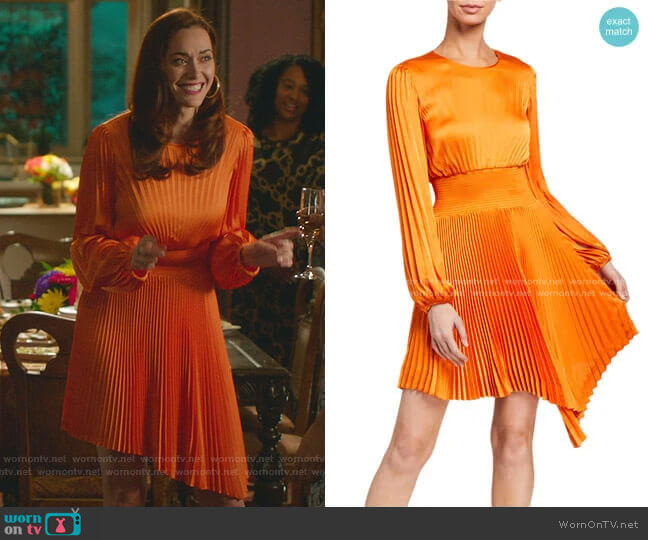 A.L.C. Behati Dress worn by Abigail Pershing (Sarah Power) on Good Witch