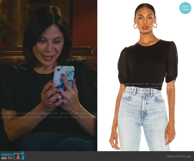 Generation Love Shailene Crystal Top worn by Cassandra Nightingale (Catherine Bell) on Good Witch