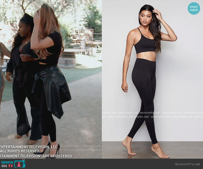 Good American The Good Waist Seamless Leggings worn by Khloe Kardashian on Keeping Up with the Kardashians