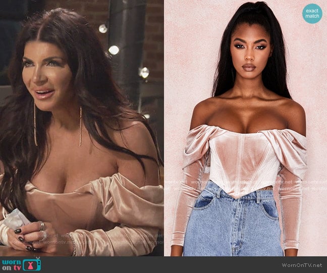 House of CB Holly Corset worn by Teresa Giudice on The Real Housewives of New Jersey