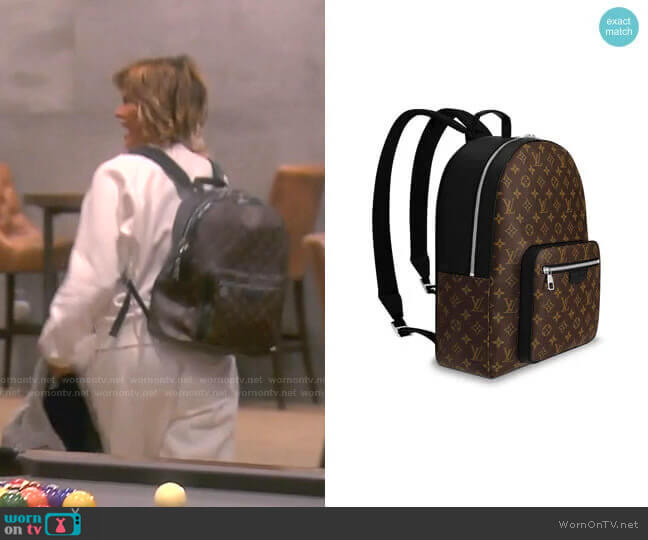 Louis Vuitton Josh Bag worn by Lisa Rinna on The Real Housewives of Beverly Hills