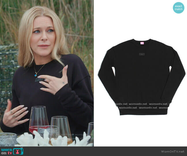 Married to the Mob MTTM crewneck Sweatshirt worn by Leah McSweeney on The Real Housewives of New York City