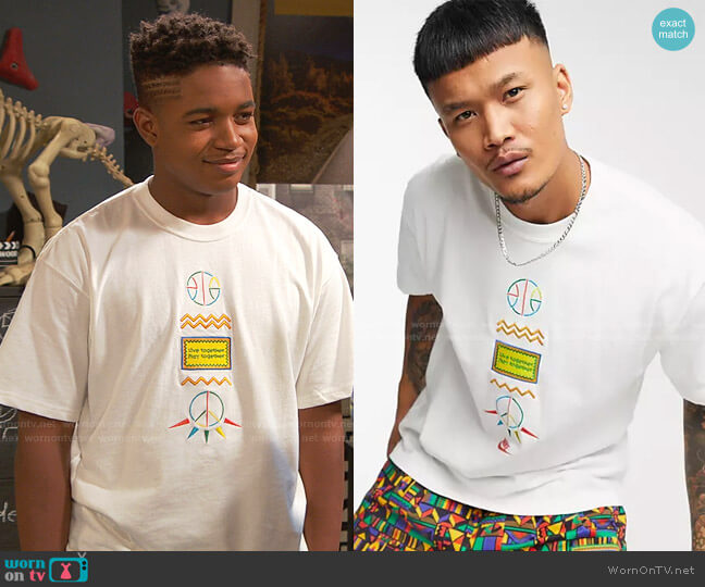 Nike Re-Issue Urban Jungle T-Shirt worn by Booker Baxter (Issac Ryan Brown) on Ravens Home