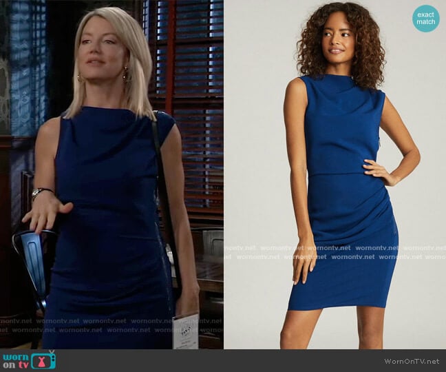 Reiss Bali Dress worn by Nina Reeves (Cynthia Watros) on General Hospital