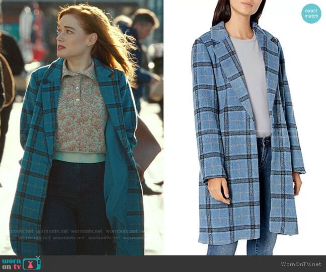 Cupcakes and Cashmere Robyn Coat worn by Zoey Clarke (Jane Levy) on Zoeys Extraordinary Playlist