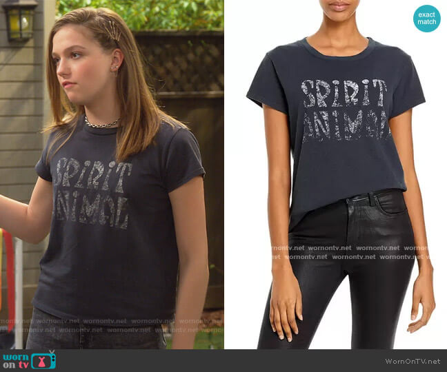 Mother The Boxy Goodie Tee worn by Presley (Jayden Bartels) on Side Hustle