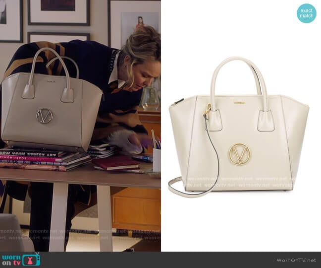 Valentino by Mario Valentino Gigi Leather Tote worn by Jacqueline (Melora Hardin) on The Bold Type