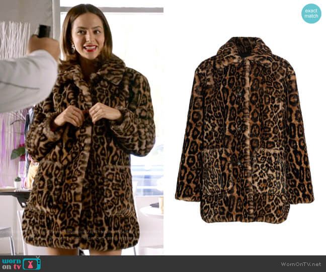 A.L.C. Bolton Coat worn by Zari Tomaz (Tala Ashe) on Legends of Tomorrow