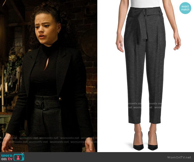 A.L.C. Diego Pants in Grey worn by Maggie Vera (Sarah Jeffery) on Charmed