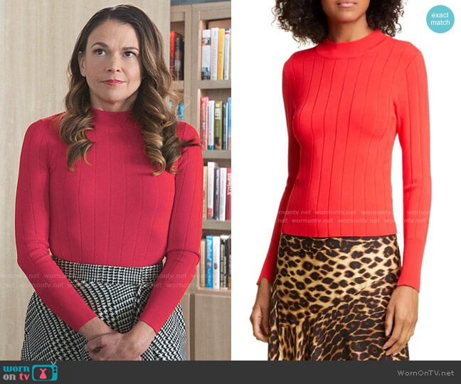 A.L.C. Koko Top worn by Liza Miller (Sutton Foster) on Younger