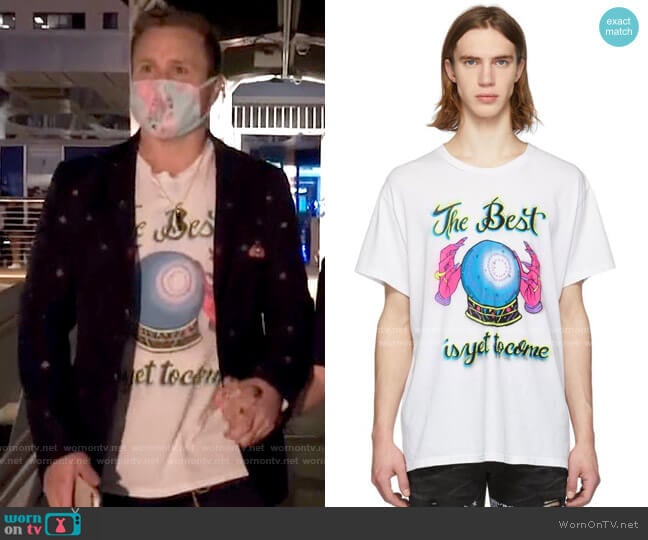 Amiri Crystal Ball Tee worn by Spencer Pratt (Spencer Pratt) on The Hills New Beginnings