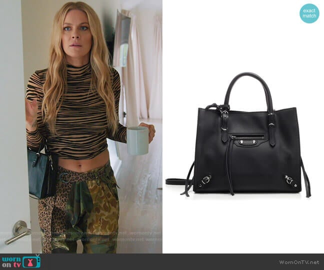 Balenciaga Balenciaga Papier Mini A4 Zip Around Bag worn by Leah McSweeney on The Real Housewives of New York City