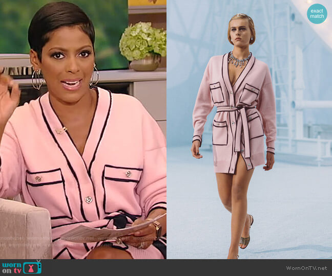 Chanel 2021 Spring Collection worn by Tamron Hall on Tamron Hall Show