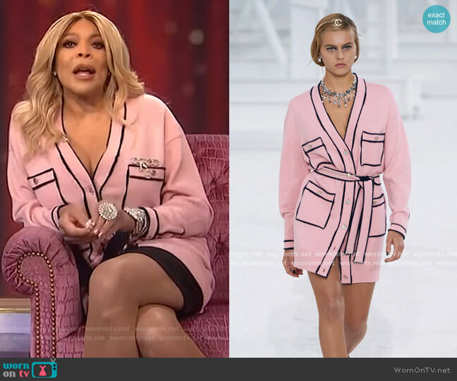 Chanel Spring Summer 2021 Collection worn by Wendy Williams on The Wendy Williams Show