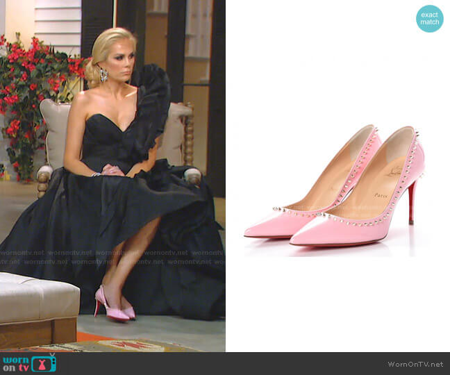 Christian Louboutin Patent Anjalina Pumps worn by Kameron Westcott on The Real Housewives of Dallas