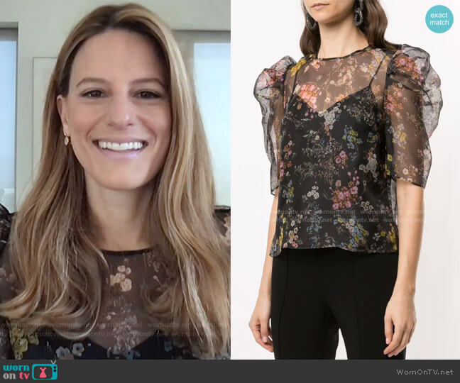 Cinq a Sept Sakura Erin top