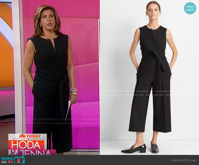 Club Monaco Klauss Jumpsuit worn by Hoda Kotb on Today