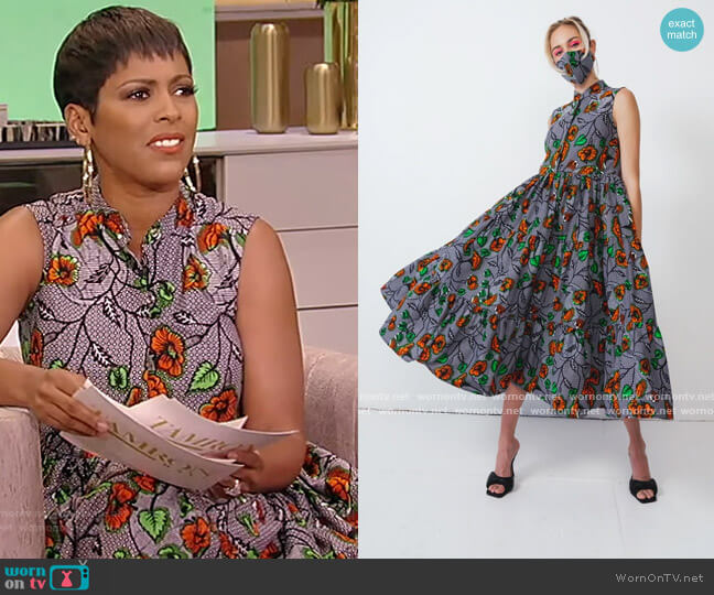 Demestik Morgan Dress worn by Tamron Hall on Tamron Hall Show