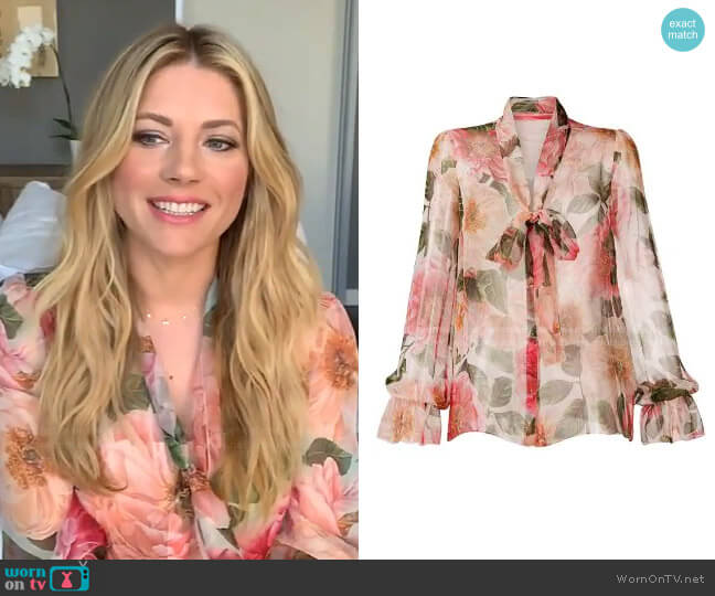 Dolce & Gabbana Floral-Print Blouse