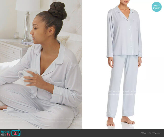 Eberjey Gisele PJ Set worn by Ebony K. Williams on The Real Housewives of New York City