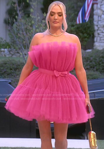 Erika’s pink tulle dress on The Real Housewives of Beverly Hills
