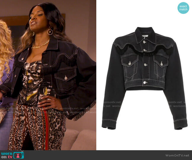 Ganni Rienzi Jacket worn by Wickie Roy (Renée Elise Goldsberry) on Girls5eva