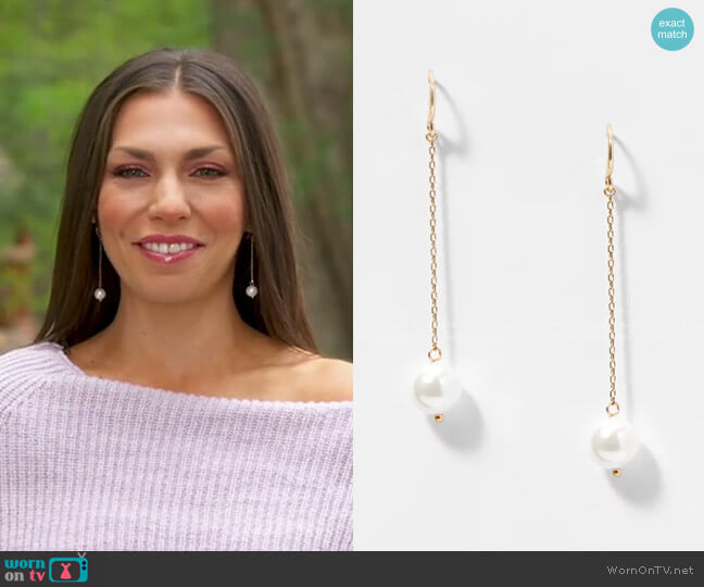 Loft Pearlized Drop Earrings