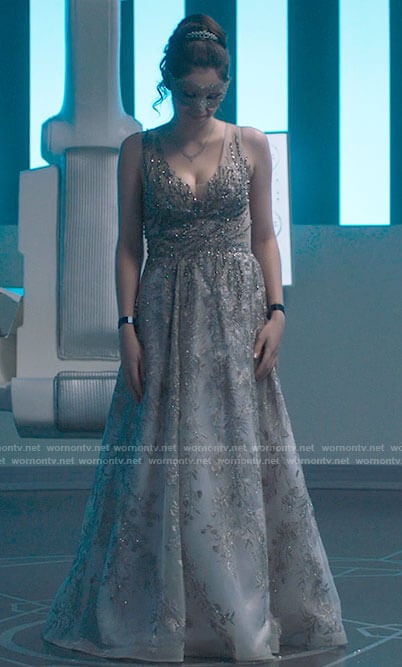 Nia’s prom dress on Supergirl