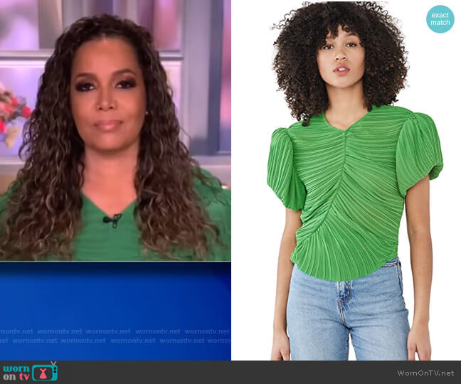 Preen By Thornton Bregazzi Takara Top worn by Sunny Hostin on The View