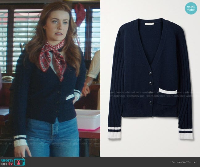 Rag & Bone Serena Cardigan worn by Nancy Drew (Kennedy McMann) on Nancy Drew