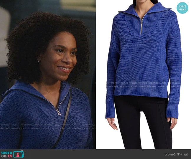 Rag & Bone Lena Sweater worn by Maggie Pierce (Kelly McCreary) on Greys Anatomy
