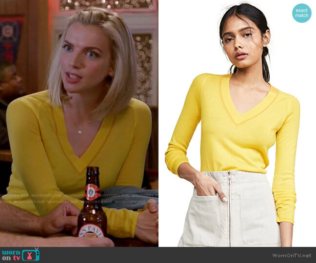 Rag & Bone Pamela Sweater worn by Sylvie Brett (Kara Killmer) on Chicago Fire