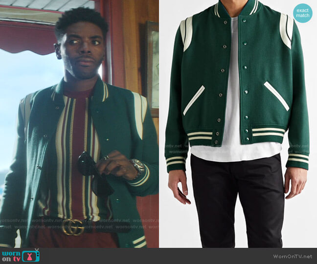 Saint Laurent Teddy Bomber Jacket