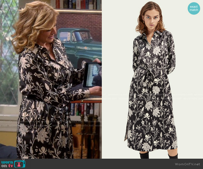 Scotch & Soda Shirtdress worn by Vanessa Baxter (Nancy Travis) on Last Man Standing